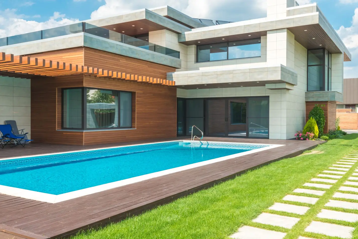 Swimming pool built in Hambledon Hill, NSW